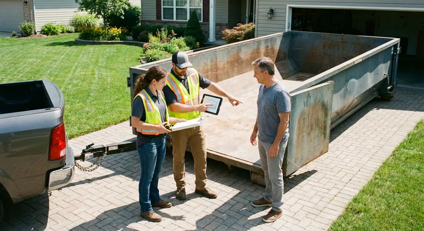 10 Yard Dumpster Rental Process in Niceville, FL