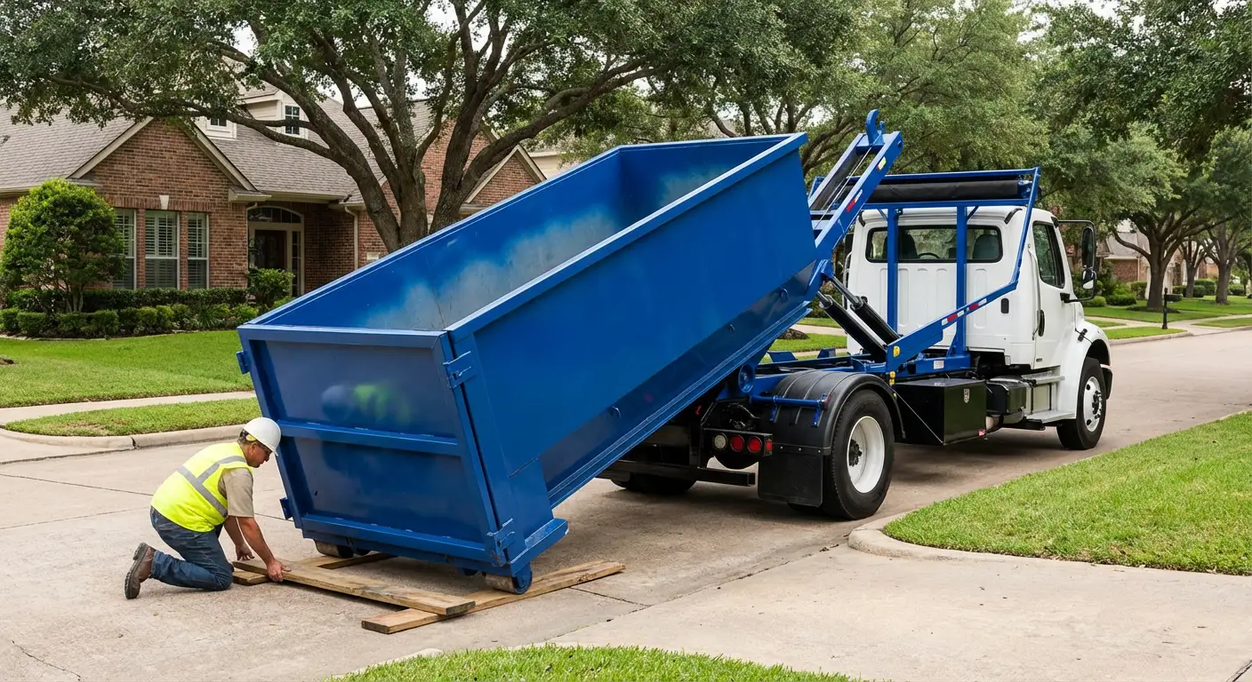 Roll-off dumpster rental services in Downtown Niceville