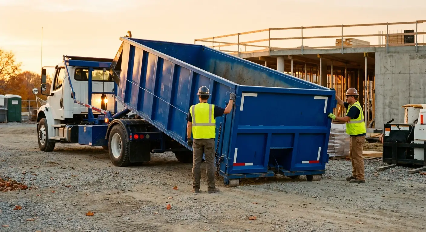 Commercial dumpster rental delivery in Niceville, FL