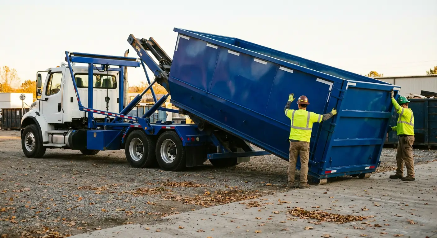 Construction dumpster logistics and delivery in Niceville, FL