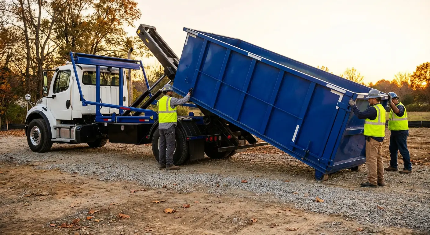Construction dumpster delivery in Niceville, FL
